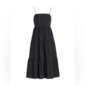 Rails Leni Tiered Mini Dress-Size Medium-Black